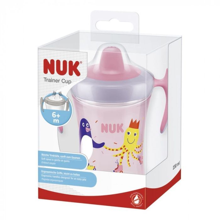 Поильник-непроливайка Nuk Evolution Trainer Zebra 230 мл (3953129) изображение 2