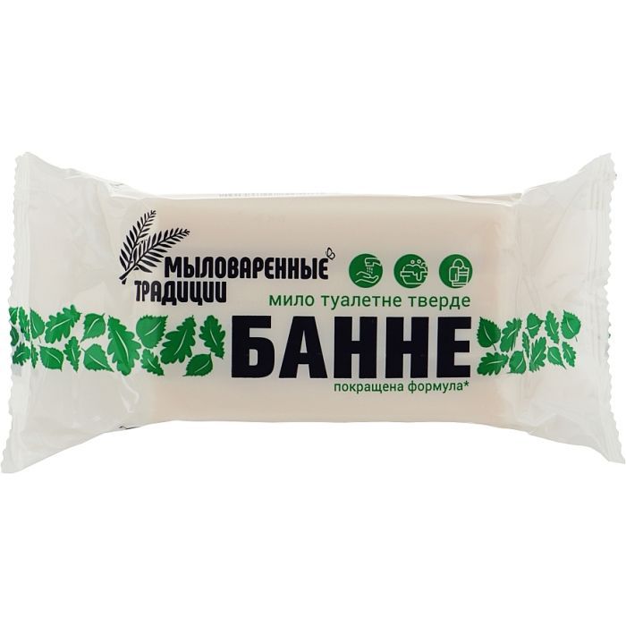 Тверде мило Миловарні традиції Банне 180 г (4820195500910) зображення 2