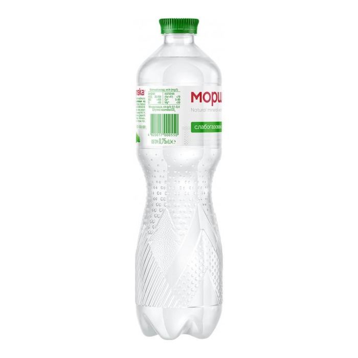 Мінеральна вода Моршинська 0.75 сл/газ пет (4820017000550) зображення 3