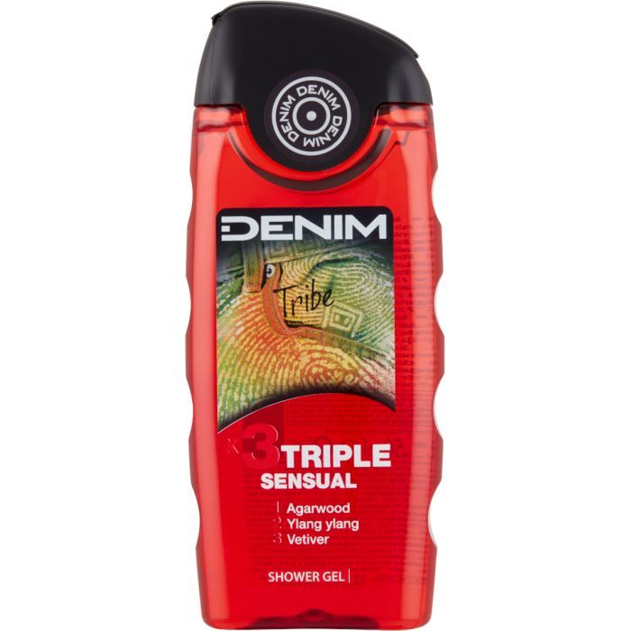 Гель для душа Denim Tribe тройная чувственность 250 мл (8008970044408)