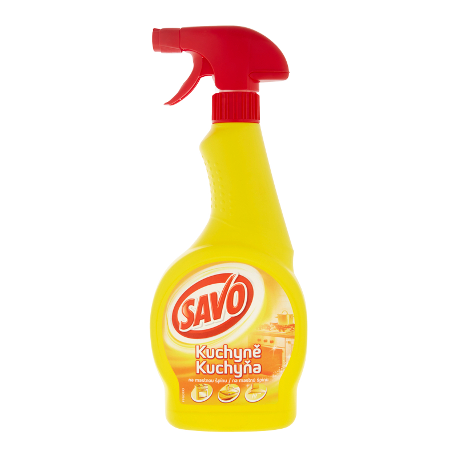 Спрей для чистки кухни Savo против жира 500 мл (8710908101236)