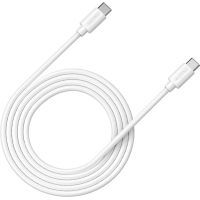 Дата кабель USB-C to USB-C 1.2m 100W 20V/ 5A white Canyon (CNS-USBC9W)