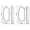 Гальмівні колодки Bosch 0 986 495 259 зображення 2