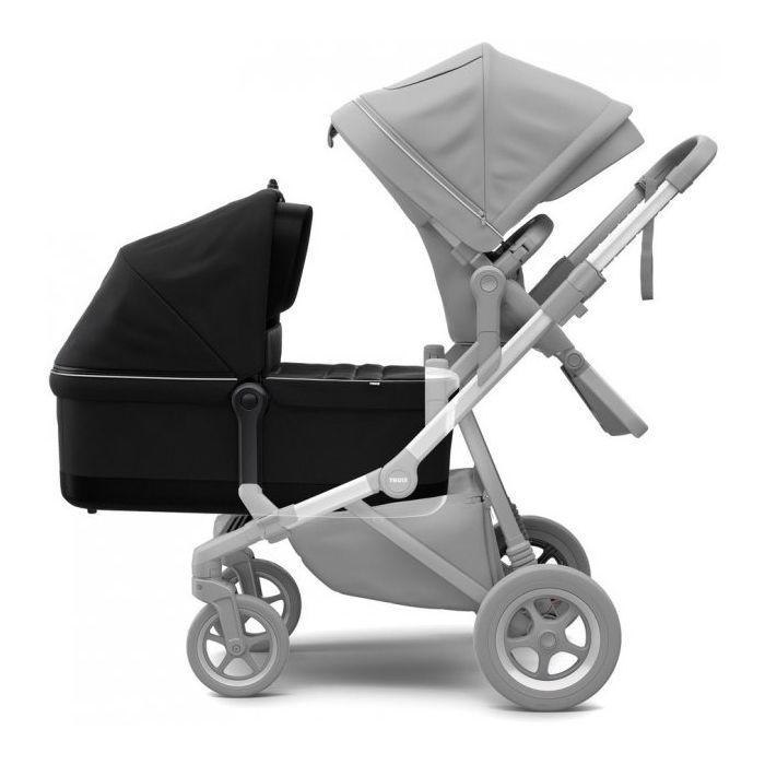 Люлька Thule Sleek Grey Melange (TH 11000100) зображення 4