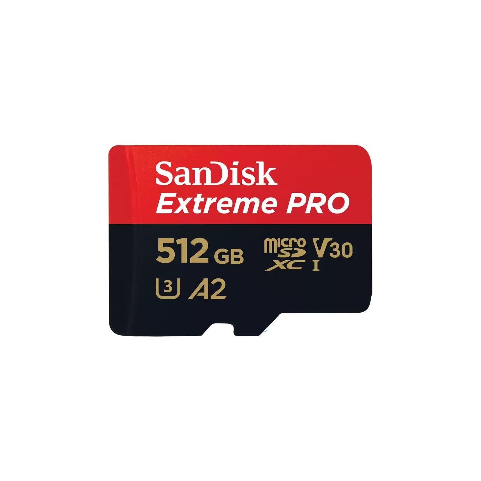 Карта памяти SanDisk 512 GB microSDXC UHS-I U3 Extreme Pro+SD Adapter (SDSQXCD-512G-GN6MA) изображение 2