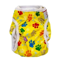 Фото - Прочее для собак Misoko&Co Підгузки для тварин  Багаторазовий для сук XS  (HAINMSK634 (лапки)