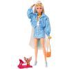 Кукла Barbie "Экстра" блондинка с пучком на распущенных волосах (HHN08) изображение 2