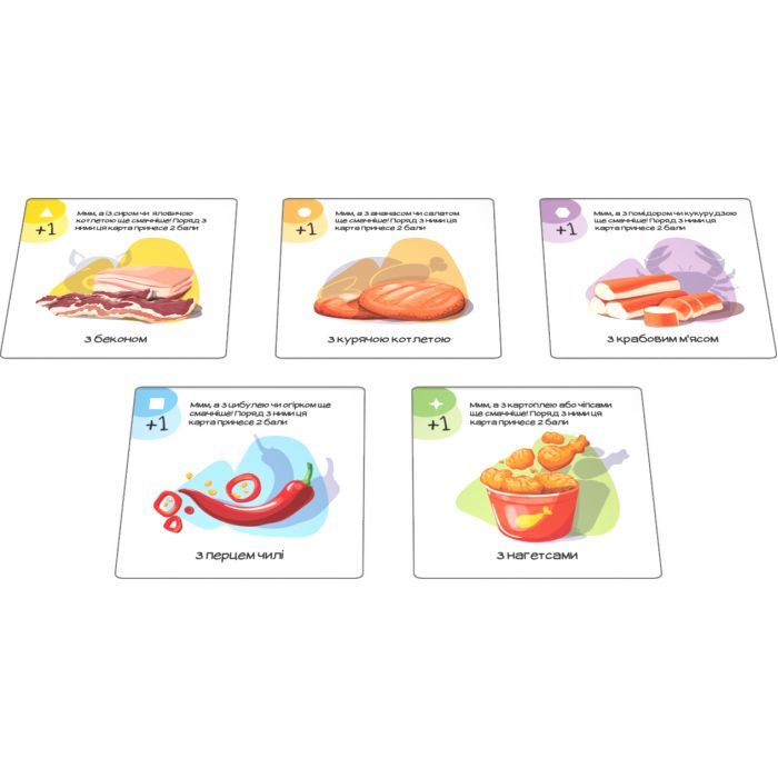 Настольная игра Bombat game Burger'Є (4820172800415) изображение 3