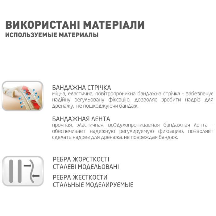 Корсет MedTextile Коректор постави еластичний з ребрами жорсткості, роз (4820137293252) изображение 6