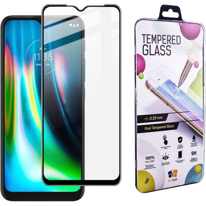 Скло захисне Drobak Motorola G9 Play (232390)