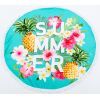 Полотенце MirSon пляжное №5055 Summer Time Garden stuff 150x150 см (2200003180695)