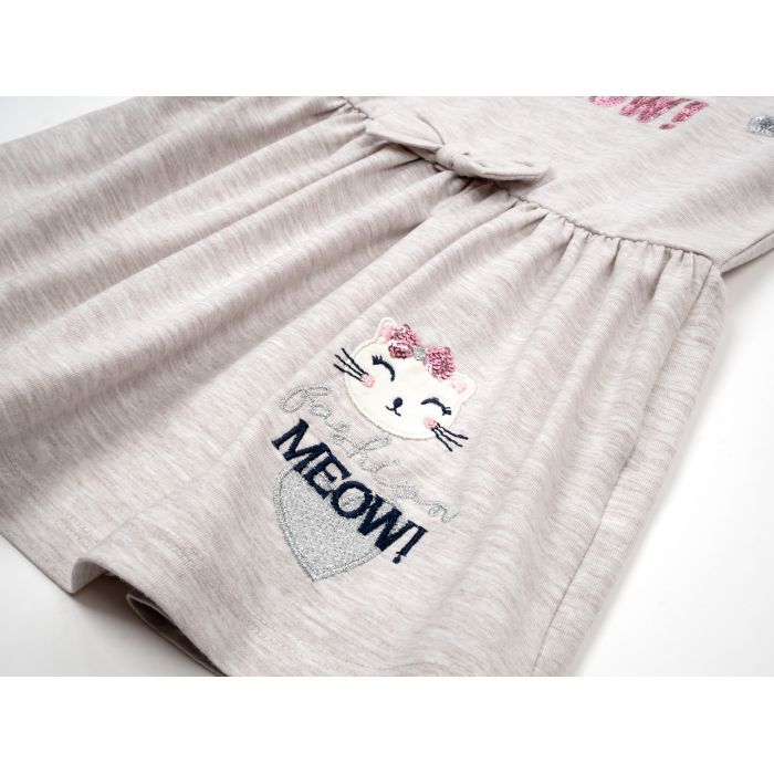 Плаття дитяче POP FASHION з котиком (6726-122G-beige) зображення 4