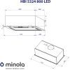 Витяжка кухонна Minola HBI 5324 I 800 LED зображення 10