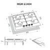 Варочна поверхня Minola MGM 61404 IV зображення 10