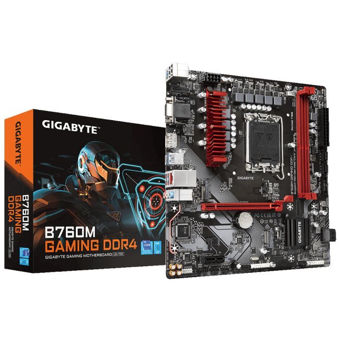 Материнская плата GIGABYTE B760M GAMING DDR4 изображение 2
