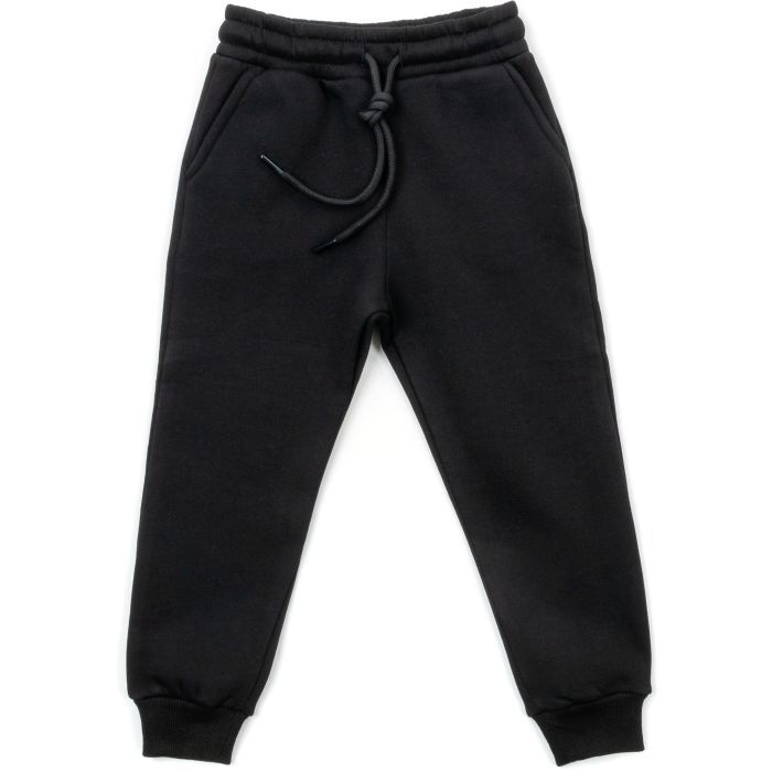 Спортивний костюм дитячий Cloise флісовий з худі (CL0215006-140-black) зображення 3