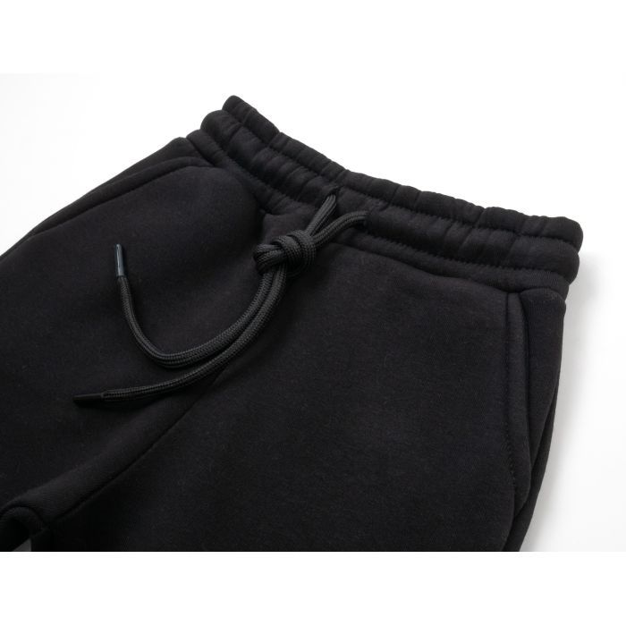Спортивний костюм дитячий Cloise флісовий з худі (CL0215006-140-black) зображення 9