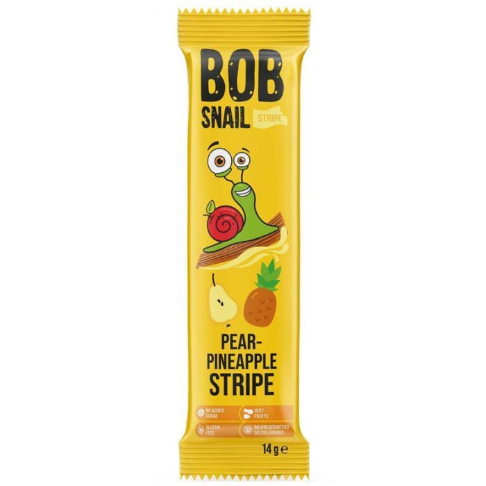 Конфета Bob Snail Улитка Боб Груша Ананас 14 г (4820206080912)
