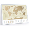 Скретч карта 1DEA.me Travel Map Gold World (13002) изображение 3