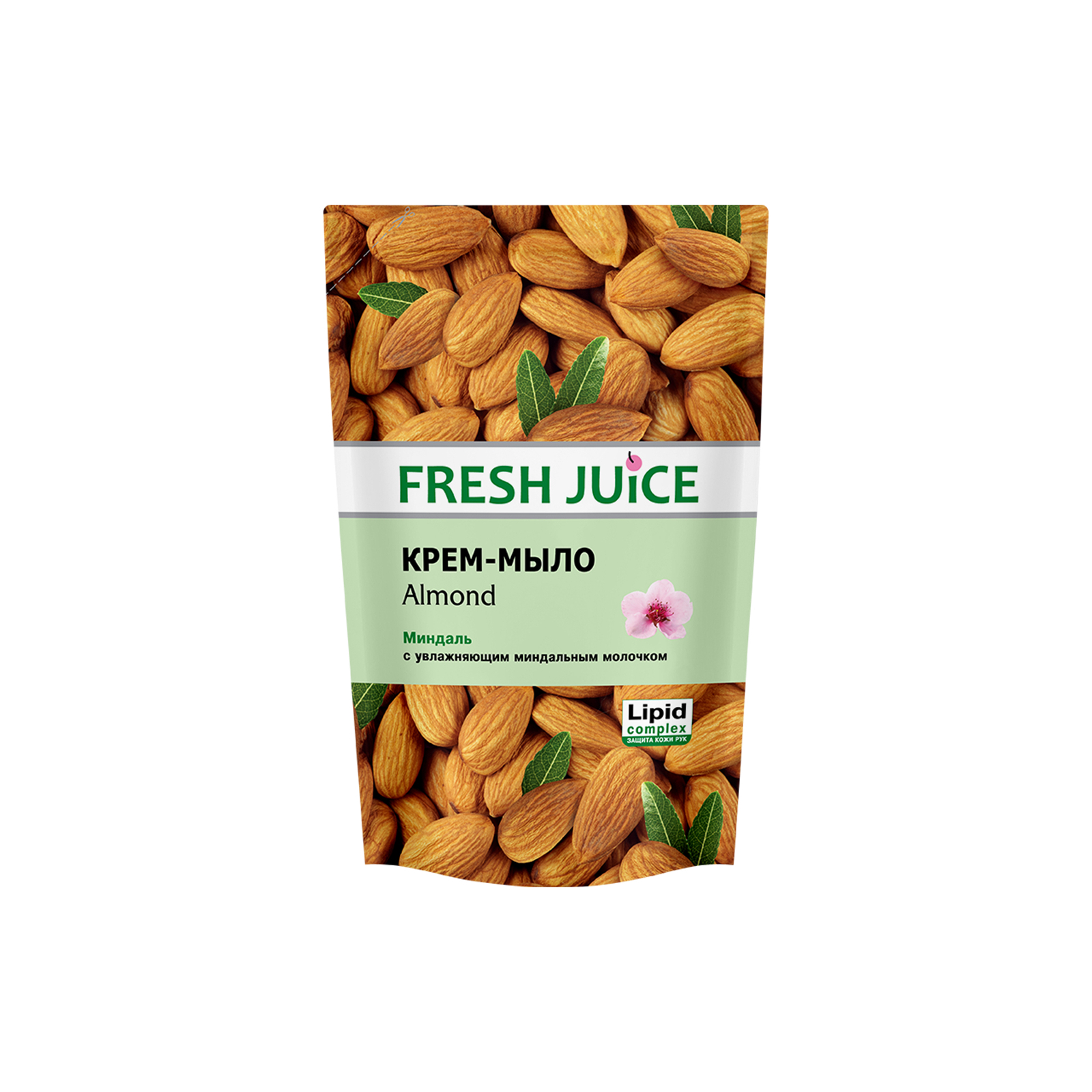 Жидкое мыло Fresh Juice Almond дой-пак 460 мл (4823015913280)