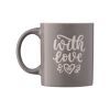 Чашка Ardesto With love 330 мл Grey (AR3470GR) изображение 5