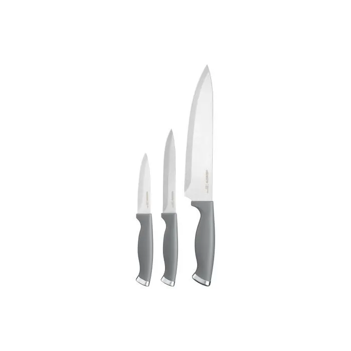 Набор ножей Ardesto Gemini Gourmet 3 шт Grey (AR2103GR)