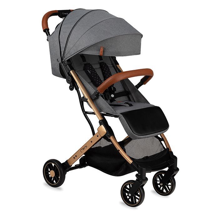 Коляска MoMi Estelle grey/gold (WOSP00018) изображение 6