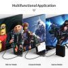 Кабель мультимедийный HDMI to HDMI 2.0m V.2.1 8K 60Hz HDR10 HLG 48Gbps YUV 444 Choetech (XHH01-BK) изображение 6