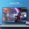 Кабель мультимедийный HDMI to HDMI 2.0m V.2.1 8K 60Hz HDR10 HLG 48Gbps YUV 444 Choetech (XHH01-BK) изображение 8