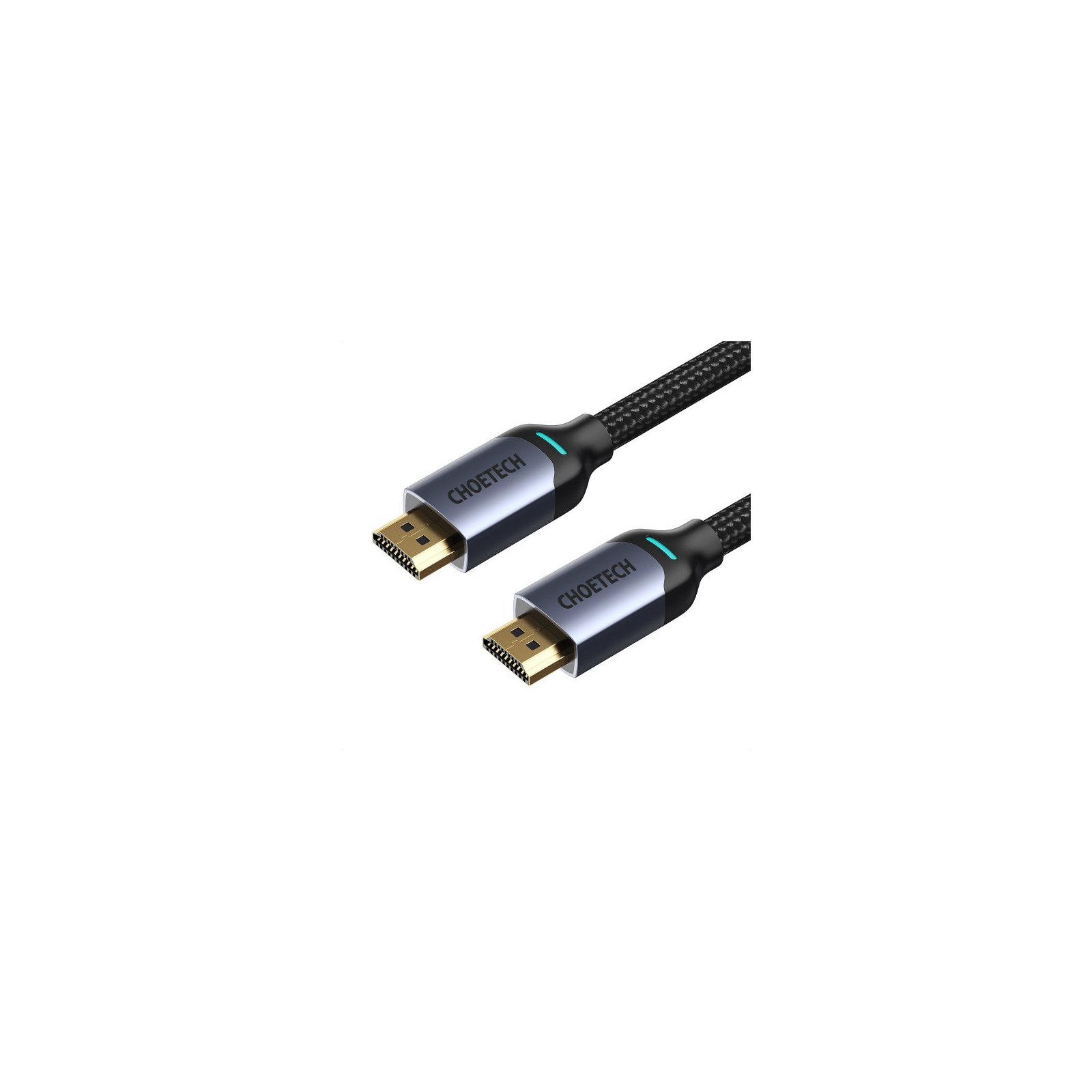 Кабель мультимедийный HDMI to HDMI 2.0m V.2.1 8K 60Hz HDR10 HLG 48Gbps YUV 444 Choetech (XHH01-BK)