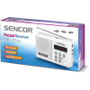 Портативний радіоприймач Sencor SRD 215 White (35039902) зображення 2