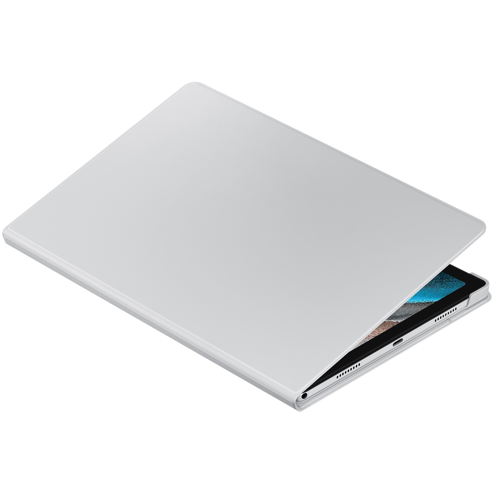 Чехол для планшета Samsung Book Cover Galaxy Tab A8 (X200/205) Silver (EF-BX200PSEGRU) изображение 3