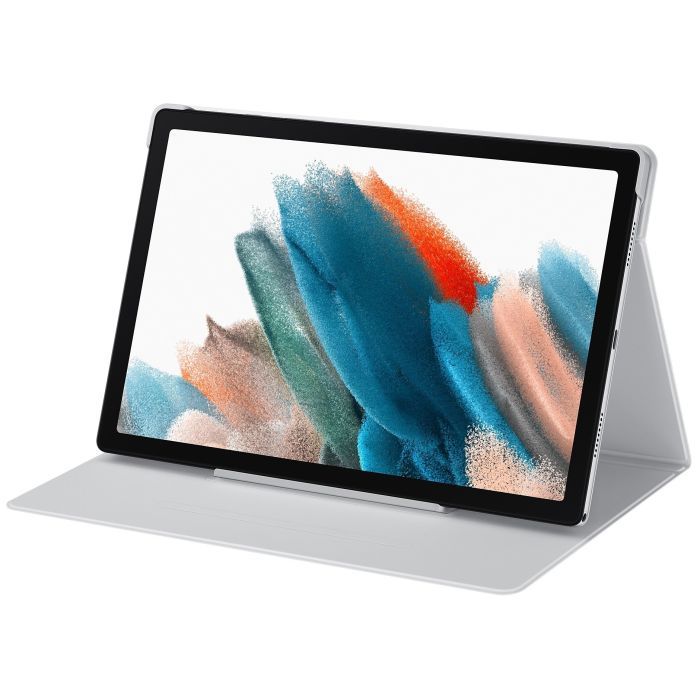 Чехол для планшета Samsung Book Cover Galaxy Tab A8 (X200/205) Silver (EF-BX200PSEGRU) изображение 5