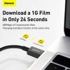 Дата кабель USB-C to Lightning 1.0m 20W Superior Series Black Baseus (CATLYS-A01) изображение 10