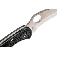 Нож Spyderco Tasman Salt 2 Serrator Black (C106SBK2) изображение 4