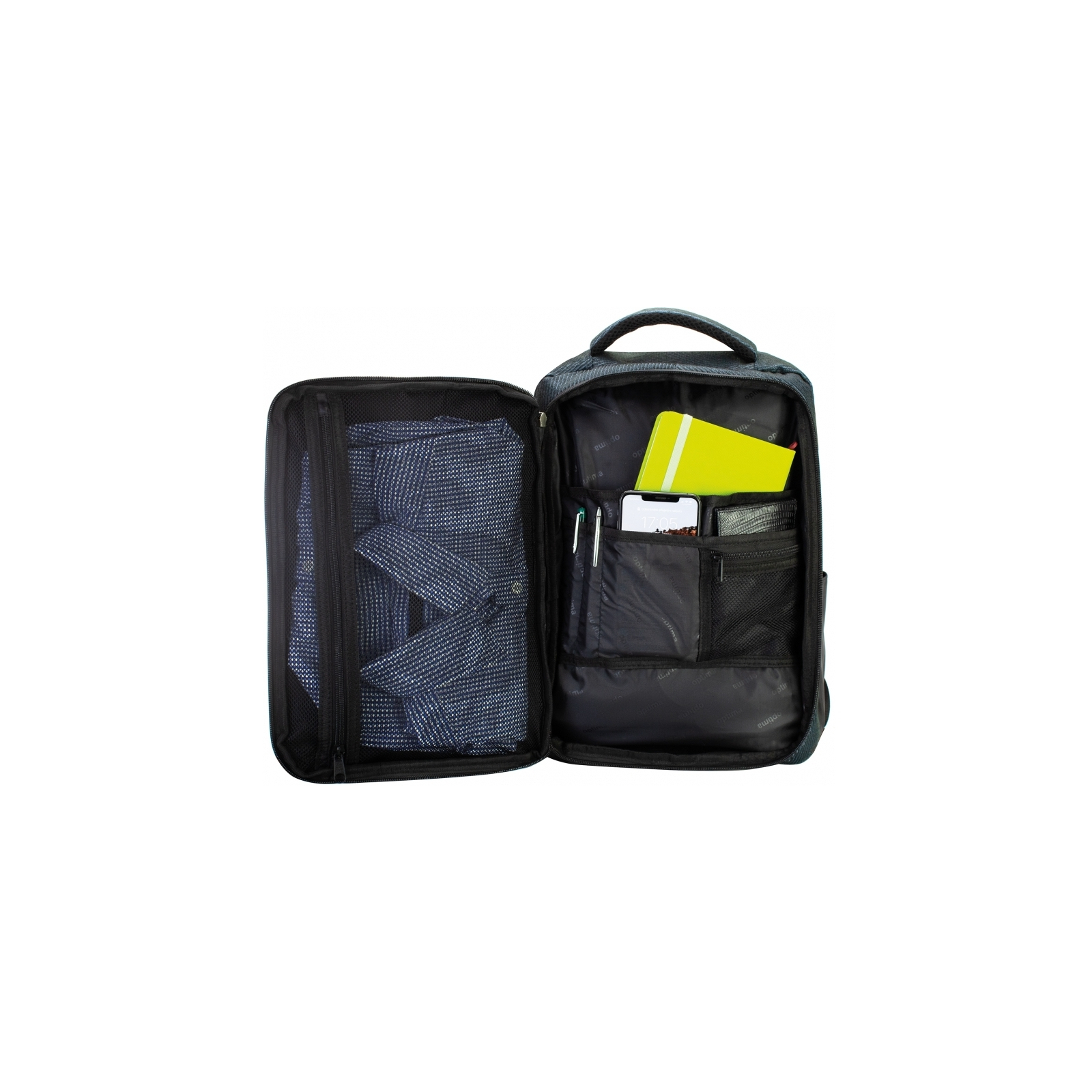 Рюкзак шкільний Optima 17" чорний (O97464) зображення 7