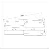 Кухонный нож Tramontina Plenus Light Grey Сікач 127 мм (23430/135) изображение 2