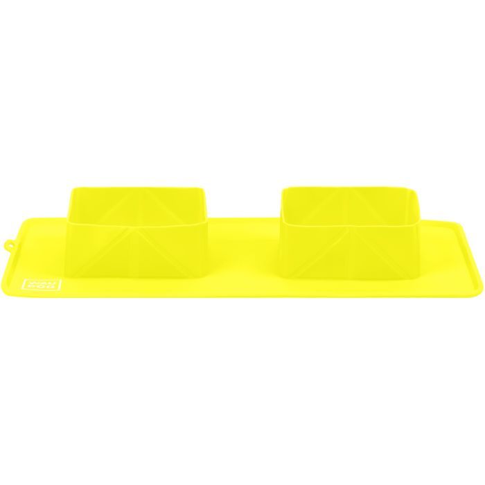Посуд для собак WAUDOG Silicone Миска складана 385х230х50 мм жовта (50808) зображення 2