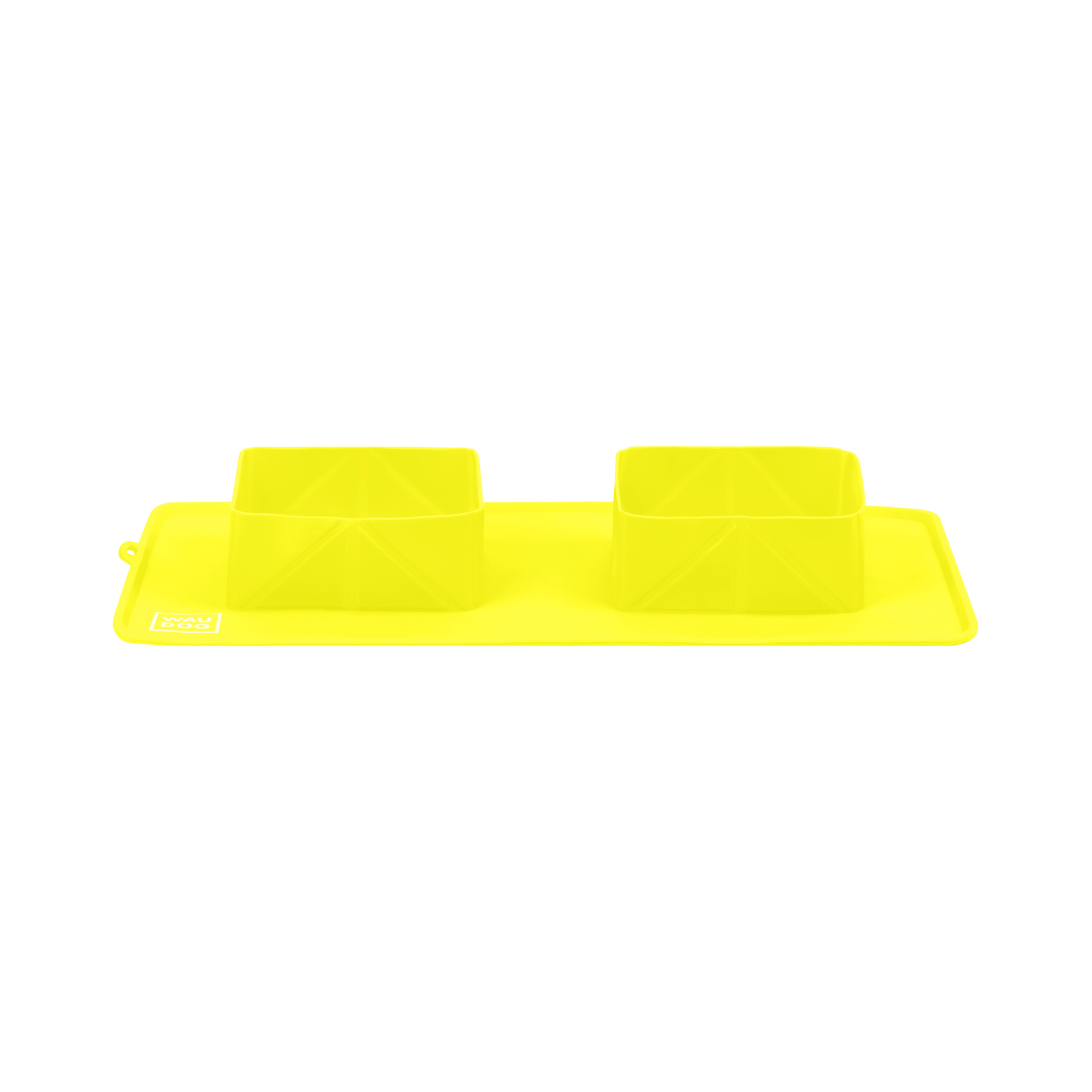 Посуда для собак WAUDOG Silicone Миска складная 385х230х50 мм желтая (50808) изображение 2