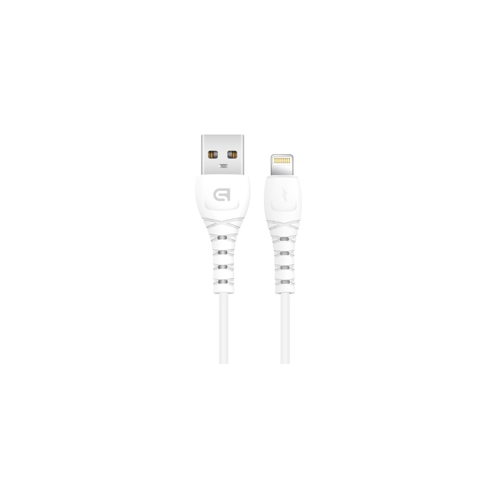 Дата кабель USB 2.0 AM to Lightning 1.0m AR16 3A white Armorstandart (ARM59534)