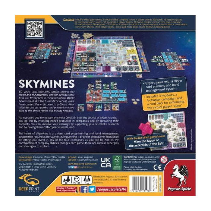 Настольная игра Pegasus Spiele Небесные шахты (Skymines) английский (PS103) изображение 5