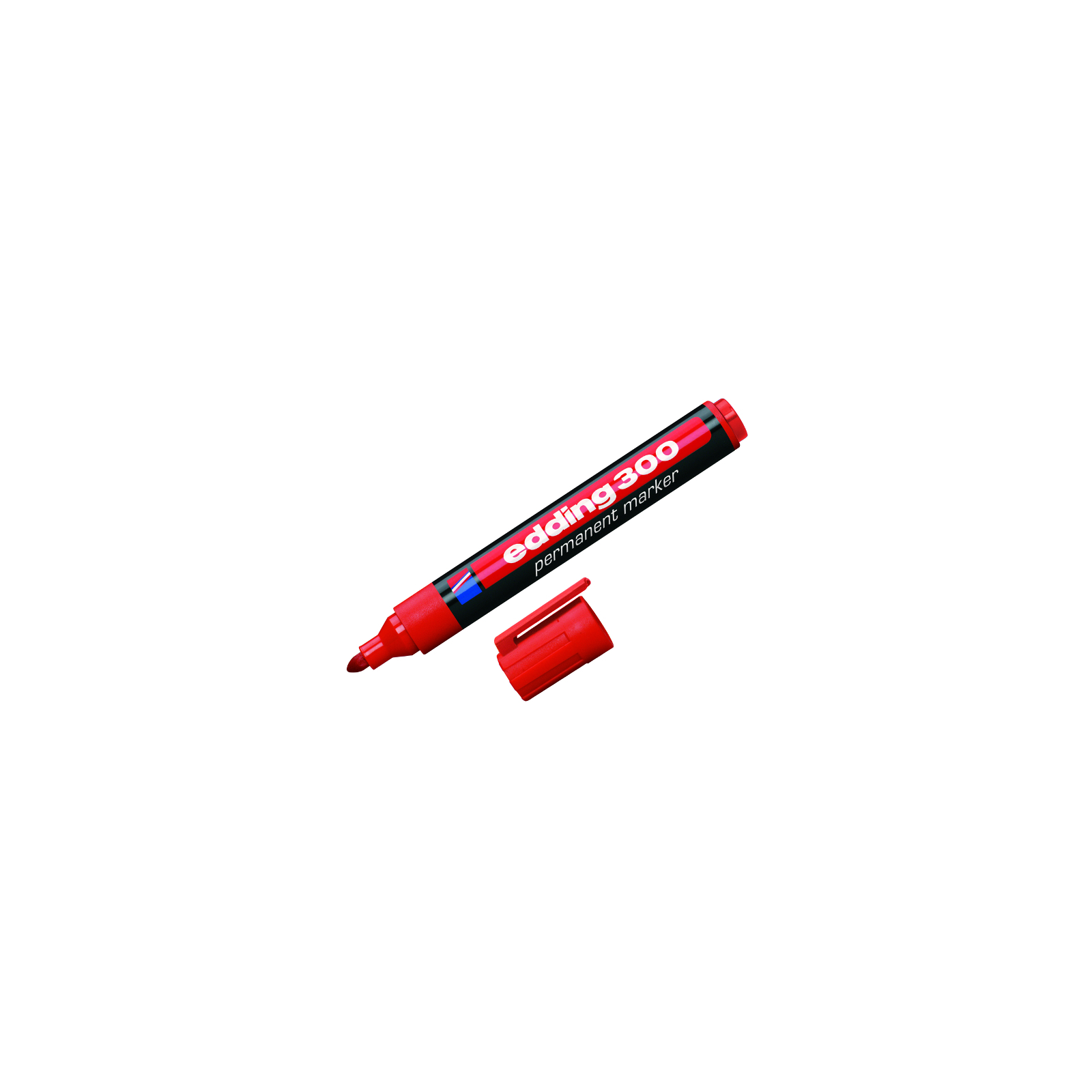 Маркер Edding перманентный Permanent 1.5-3 мм Красный (e-300/02) изображение 2
