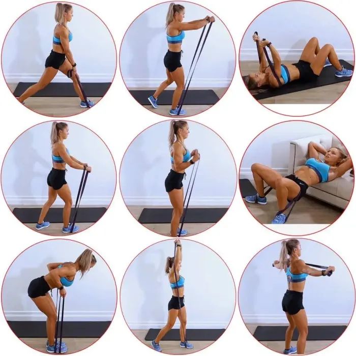 Еспандер Power System PS-4129 Booty Band Set Long набір 3 шт (4129MX-9) зображення 4