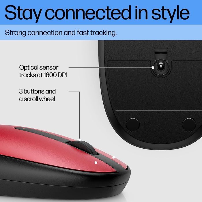Мышка HP 240 Bluetooth White (793F9AA) изображение 8