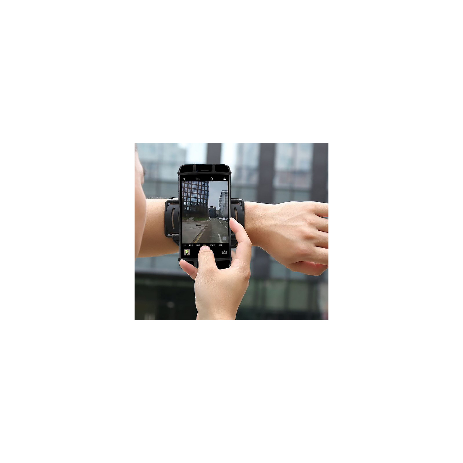 Тримач для смартфонів BeCover спортивний, на руку, чорний (BC-RZSS034 / 709634) зображення 6
