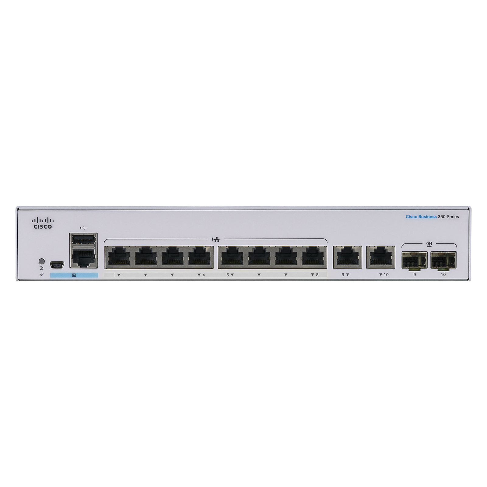 Комутатор мережевий Cisco CBS350-8P-2G-EU зображення 3