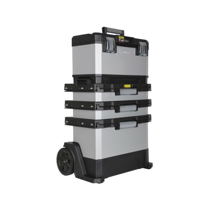 Ящик для інструментів Stanley FatMax Rolling Workshop", 568x893x389 мм, на колесах (1-95-622)