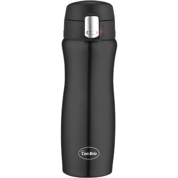 Термокружка Con Brio CB-396 0,42 л Чорна (CB-396-black)