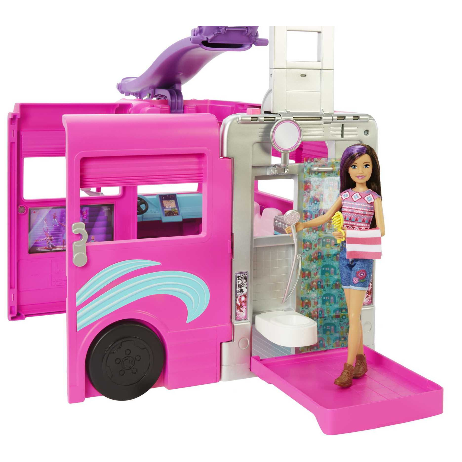 Аксессуар к кукле Barbie Кемпер мечты с водной горкой (HCD46) изображение 6