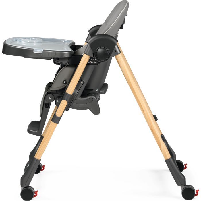 Стілець для годування Peg-Perego Prima Pappa Follow Me Amblance Ice преміум Сірий (IH01000002BL73) зображення 6